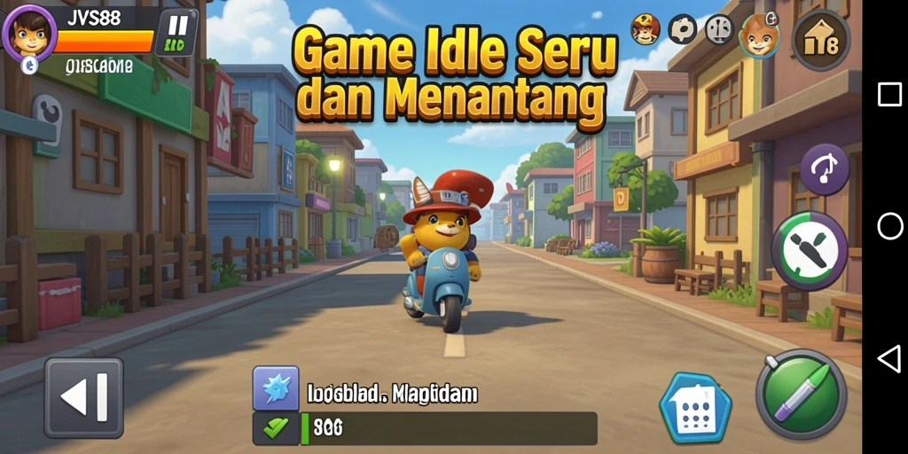 Screenshot JVS88 menampilkan gameplay Idle yang menarik dan visual yang memukau.