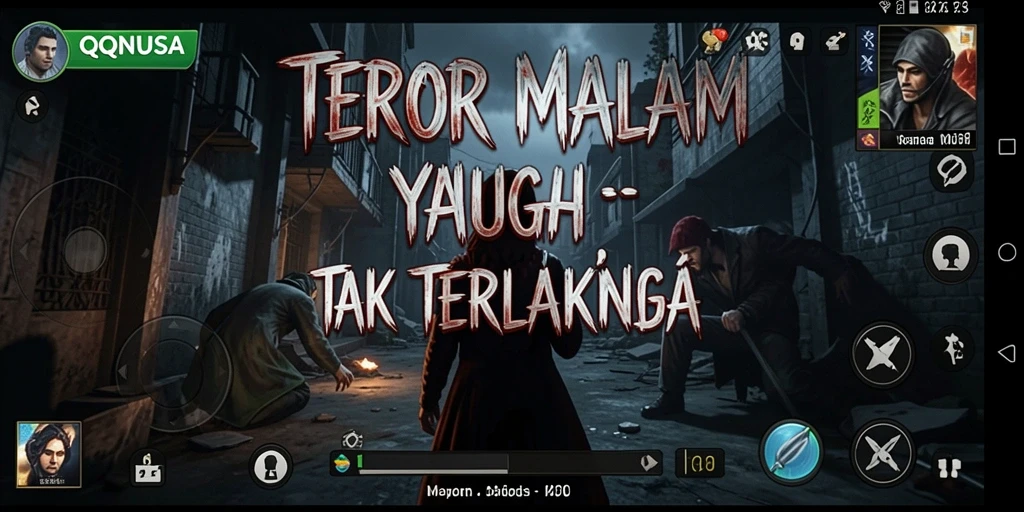 Gameplay menegangkan dalam suasana horror yang mencekam.