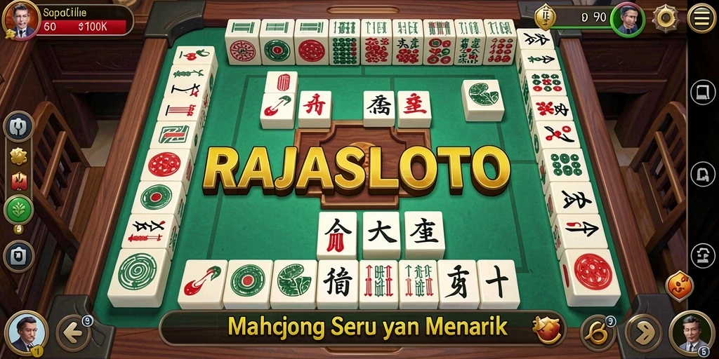 Tampilan gameplay seru dalam RAJASLOTO yang mengasyikkan.